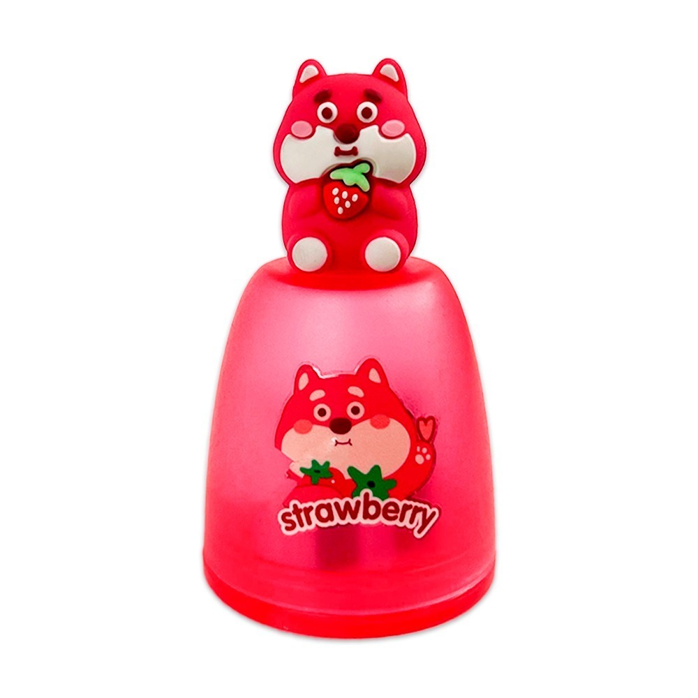 Sacapunta Kawaii Motivo Osito De Fresa Con Deposito