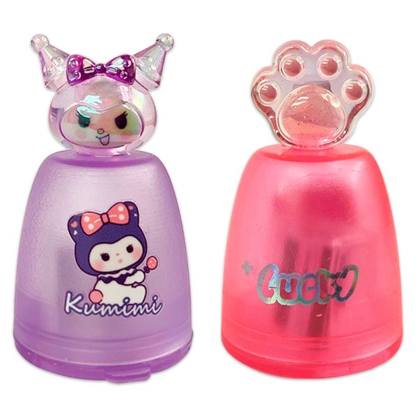 sacapuntas-dobles-motivos-kuromi-y-patita-de-gato