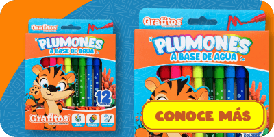 Plumones A Base De Agua Grafitos