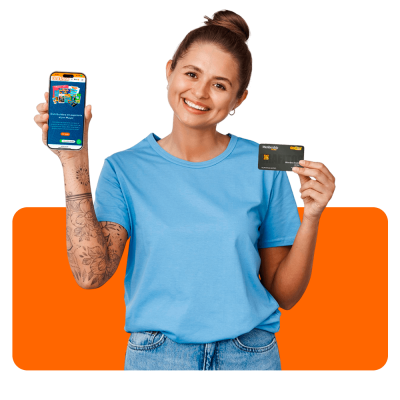 Mujer con Membresia Prime