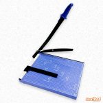 Dimenciones de la guillotina B4