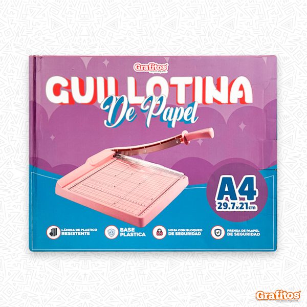 Guillotina de Colores Grafitos A4