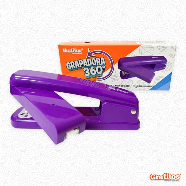 Grapadora Escolar Giratoria 360°