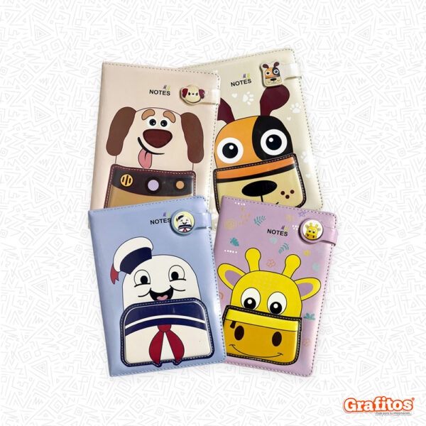 Libreta Acolchada Kawaii