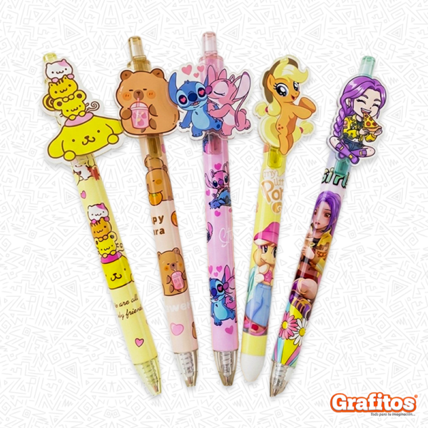 Bolígrafos Kawaii Rt Surtido