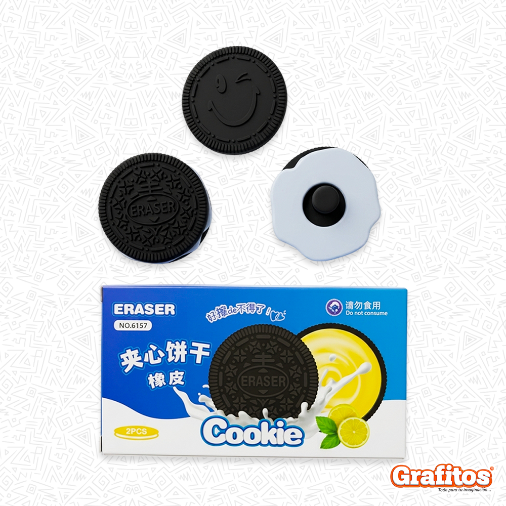 Borrador de Galletas Kawaii x2