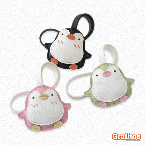 Llavero Pinguino Adorable Kawaii