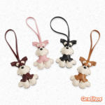 Llaveros de Perritos Kawaii