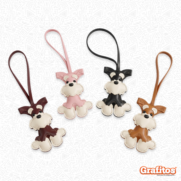 Llaveros de Perritos Kawaii