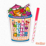 Marcadores Grafitos de Fruticas x10 Und