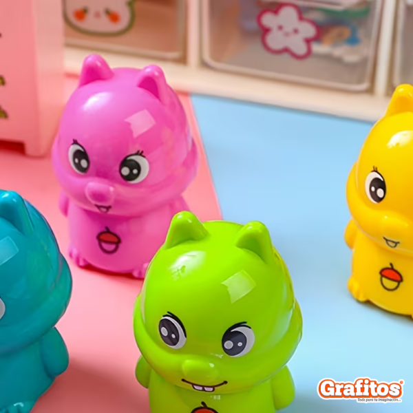 Sacapuntas Kawaii Ardillita