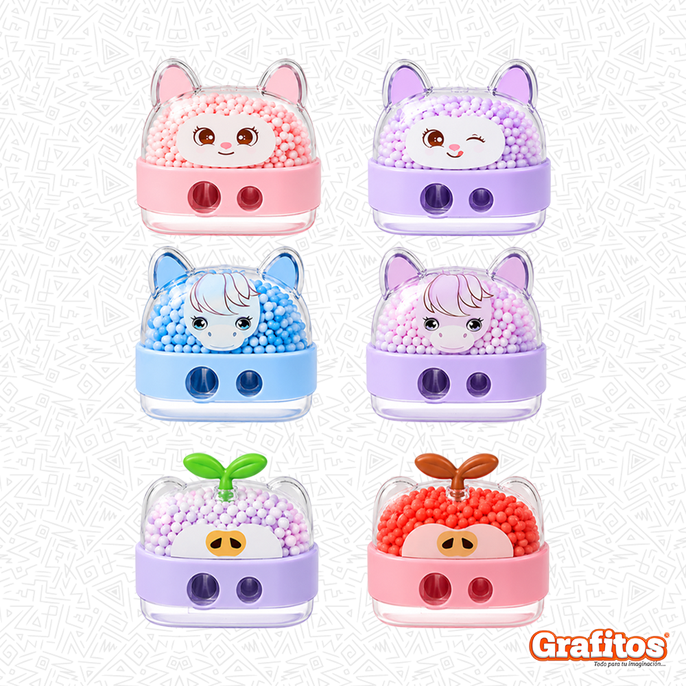 Sacapuntas Kawaii Pepitas Surtido