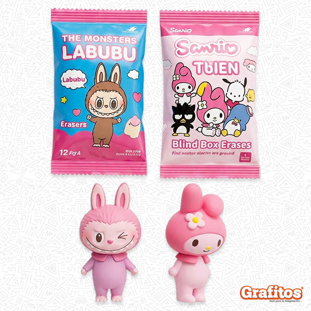 Sobre de Borrador Sorpresa Kawaii