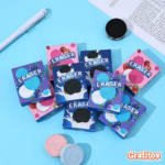 Borrador de Galleta Oreo Kawaii