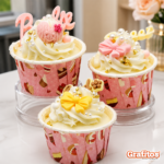 Llavero Esponjoso Cupcake Kawaii
