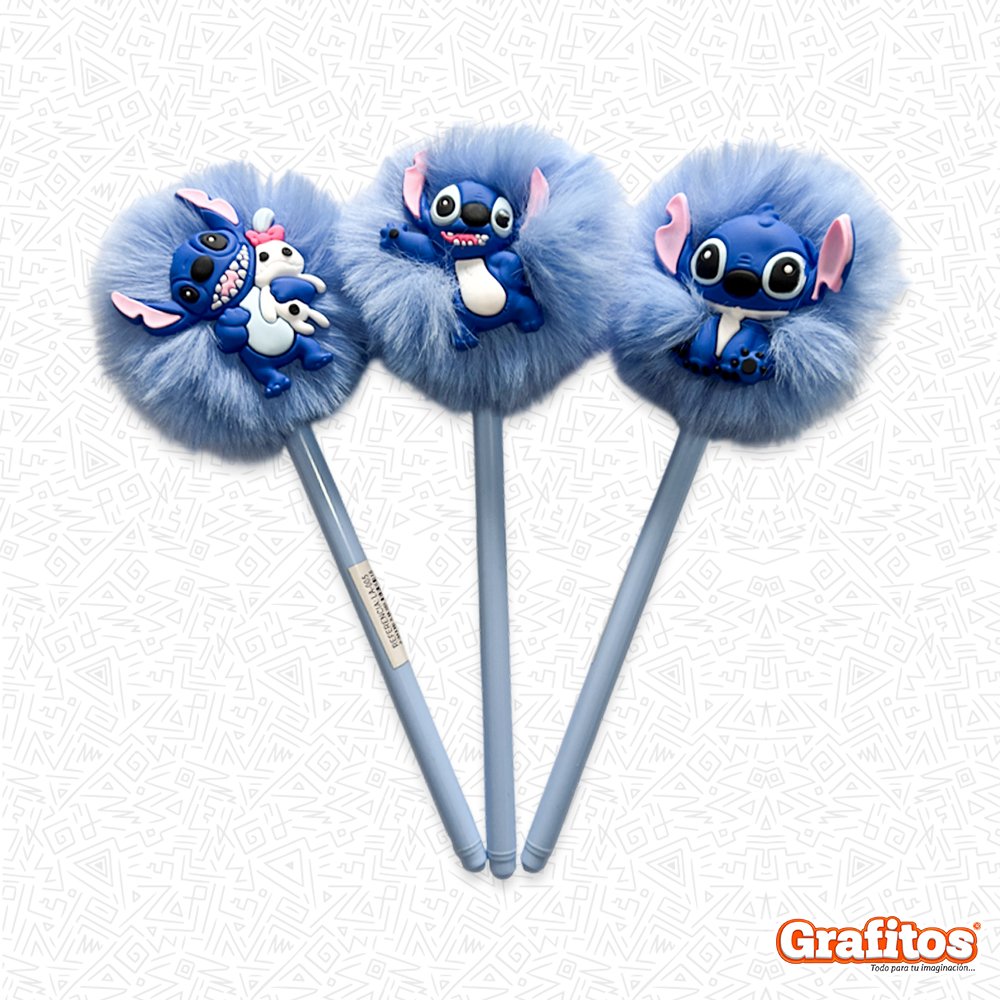 Bolígrafo Gel Peluche Stitch