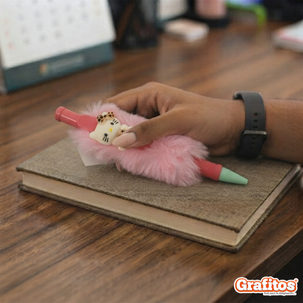 Detalles de los Bolígrafos Peluche Kawaii Surtidos